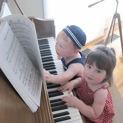 Two Kids at the Piano